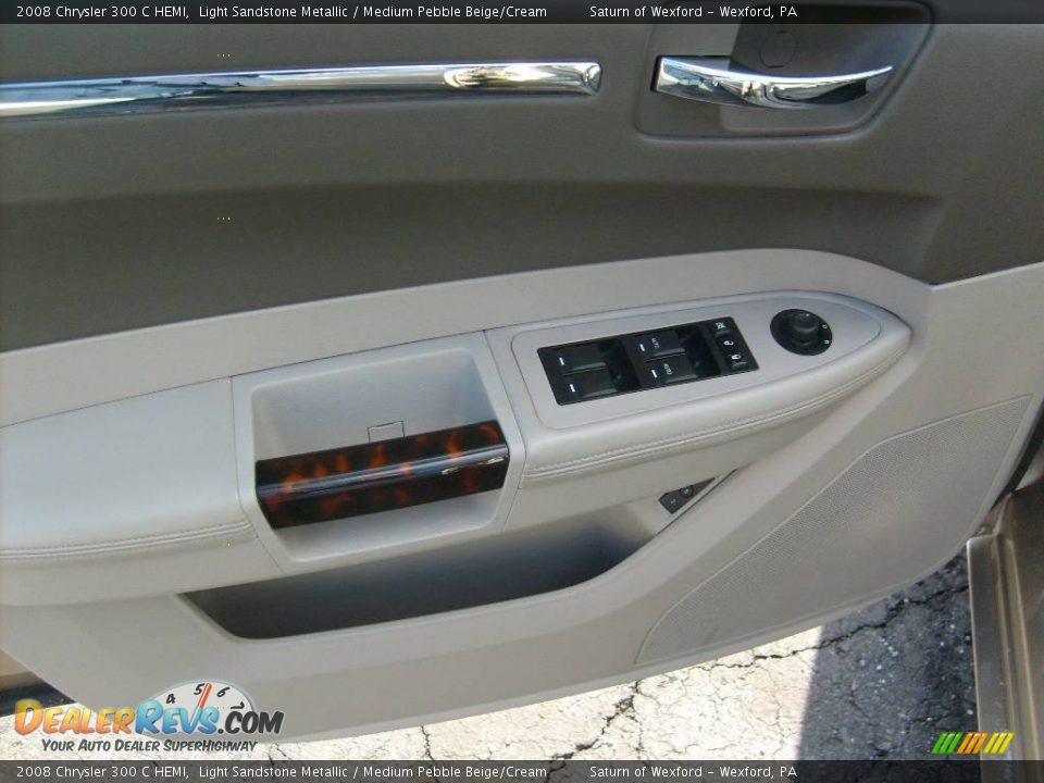 2008 Chrysler 300 C HEMI Light Sandstone Metallic / Medium Pebble Beige/Cream Photo #13
