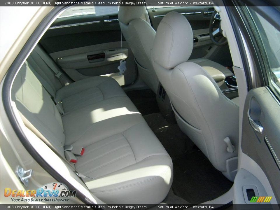 2008 Chrysler 300 C HEMI Light Sandstone Metallic / Medium Pebble Beige/Cream Photo #17