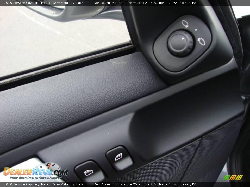 2010 Porsche Cayman Meteor Grey Metallic / Black Photo #14