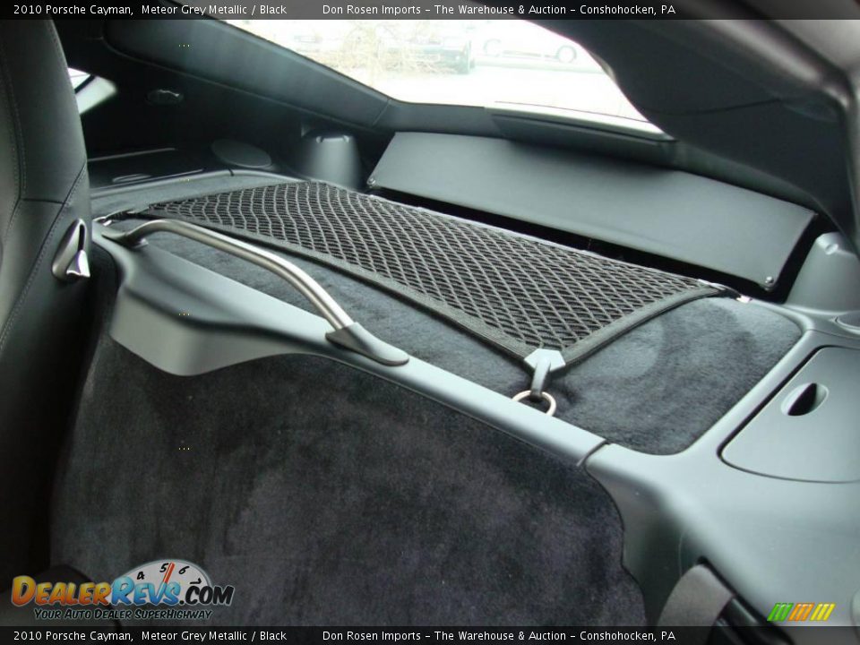 2010 Porsche Cayman Meteor Grey Metallic / Black Photo #25