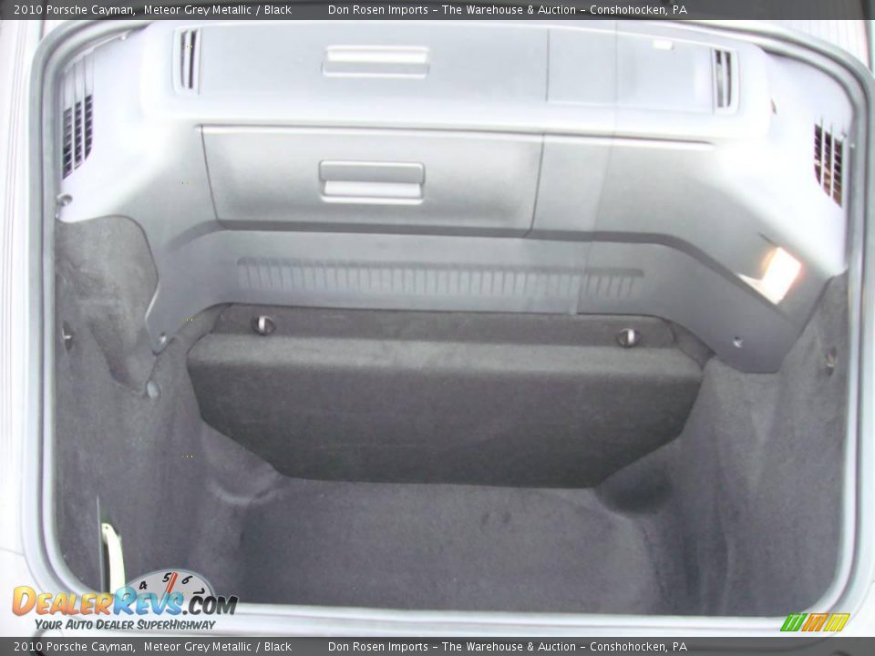 2010 Porsche Cayman Meteor Grey Metallic / Black Photo #29