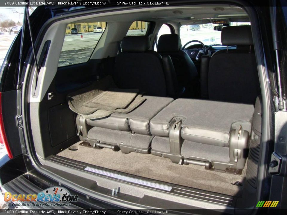 2009 Cadillac Escalade AWD Black Raven / Ebony/Ebony Photo #10