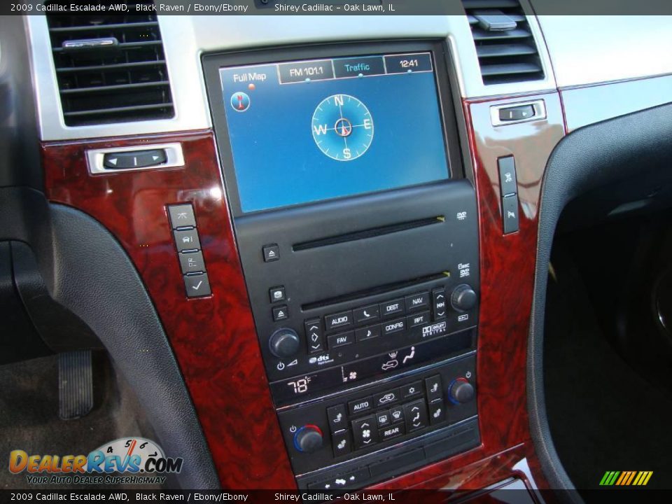 2009 Cadillac Escalade AWD Black Raven / Ebony/Ebony Photo #19