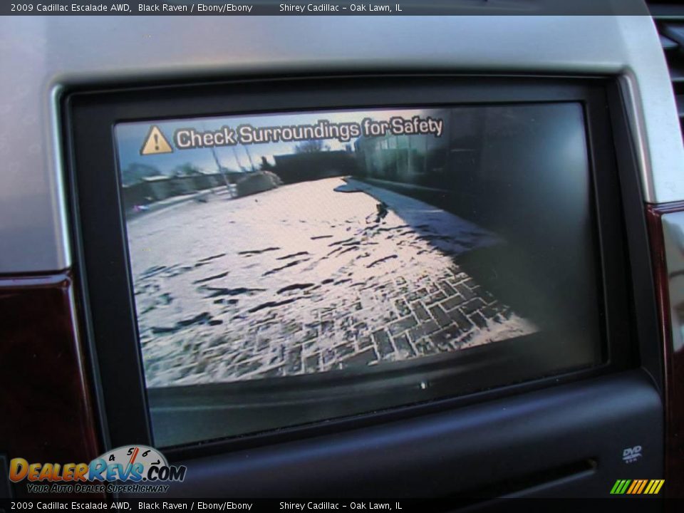 2009 Cadillac Escalade AWD Black Raven / Ebony/Ebony Photo #20