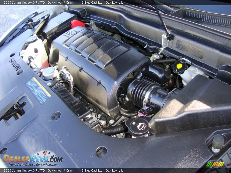 2009 Saturn Outlook XR AWD Quicksilver / Gray Photo #15