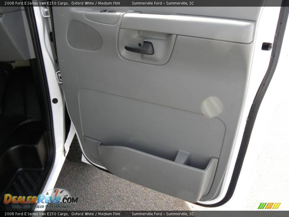 2008 Ford E Series Van E150 Cargo Oxford White / Medium Flint Photo #6