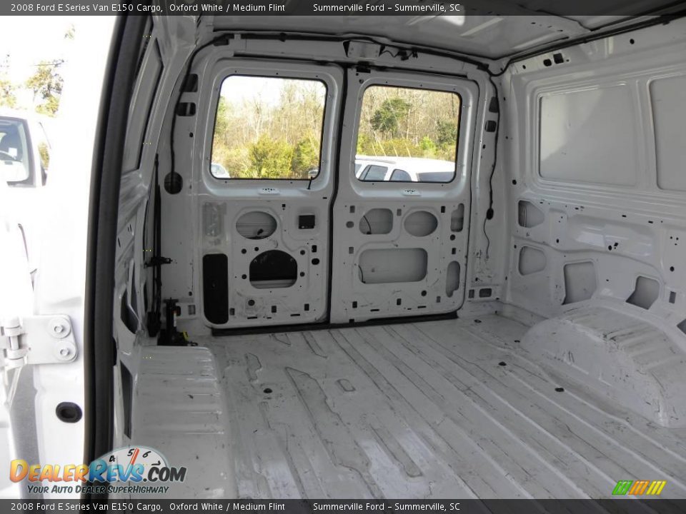 2008 Ford E Series Van E150 Cargo Oxford White / Medium Flint Photo #8