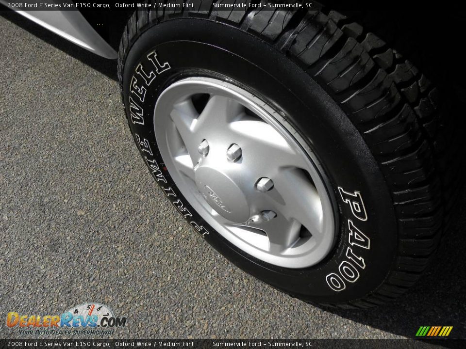 2008 Ford E Series Van E150 Cargo Oxford White / Medium Flint Photo #14