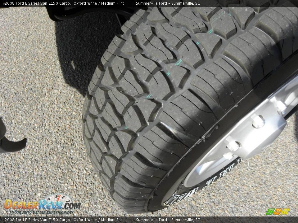 2008 Ford E Series Van E150 Cargo Oxford White / Medium Flint Photo #15