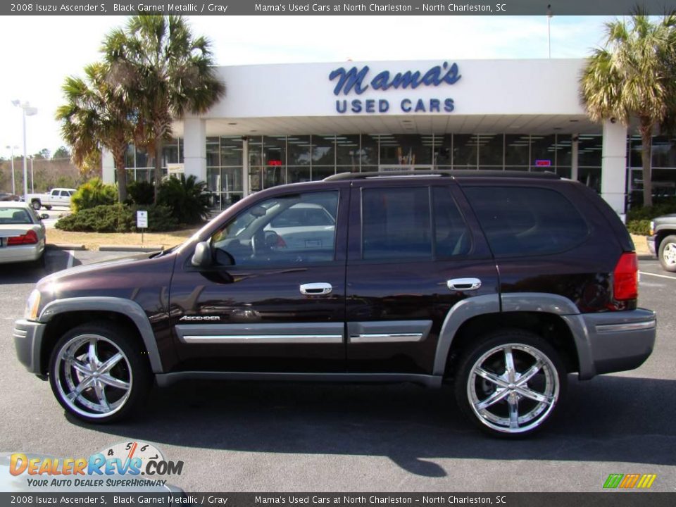 2008 Isuzu Ascender S Black Garnet Metallic / Gray Photo #1