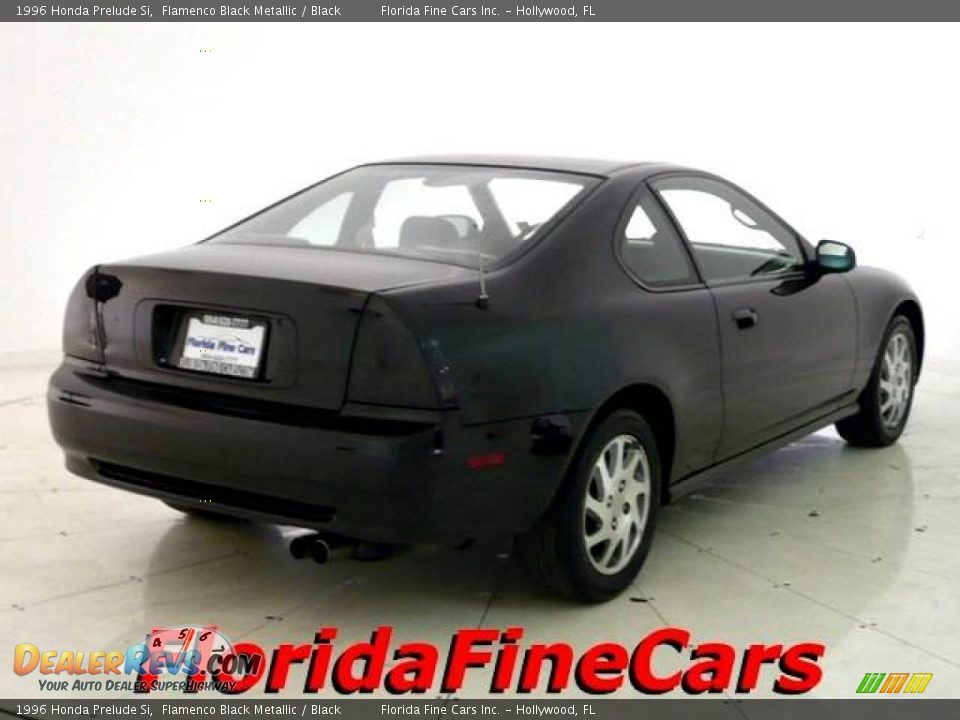 1996 Honda Prelude Si Flamenco Black Metallic / Black Photo #2