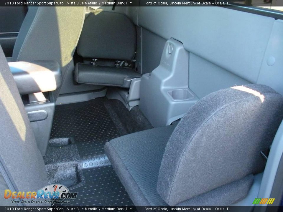 2010 Ford Ranger Sport SuperCab Vista Blue Metallic / Medium Dark Flint Photo #6