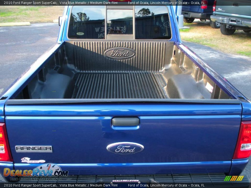 2010 Ford Ranger Sport SuperCab Vista Blue Metallic / Medium Dark Flint Photo #8