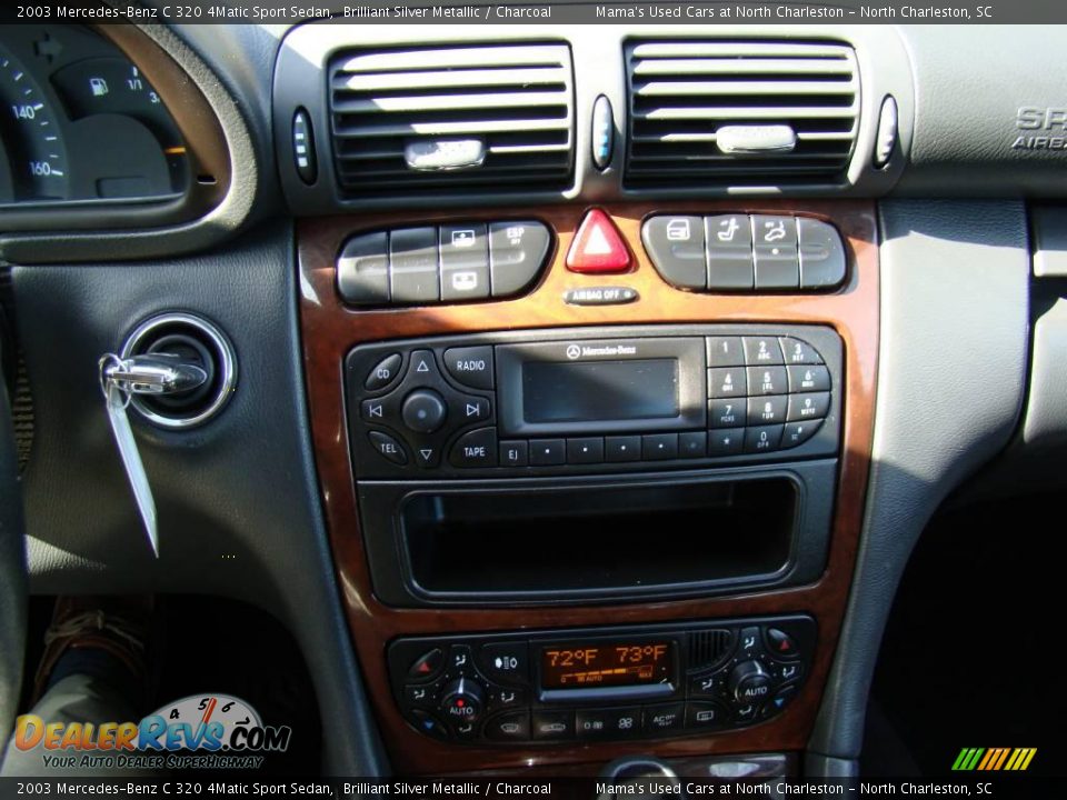 2003 Mercedes-Benz C 320 4Matic Sport Sedan Brilliant Silver Metallic / Charcoal Photo #21