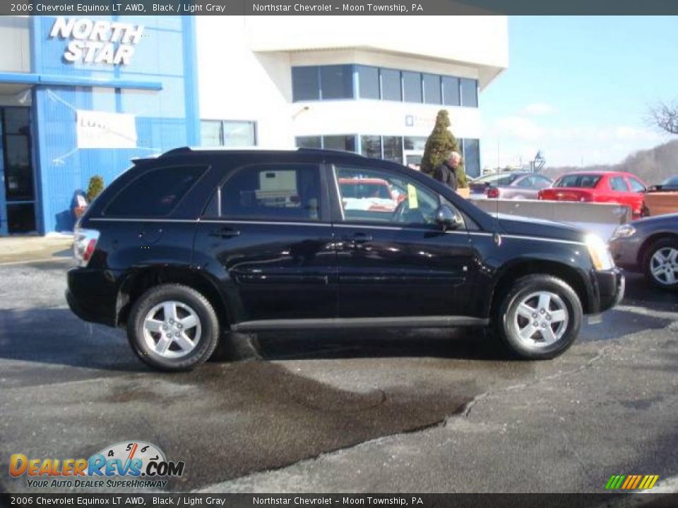 2006 Chevrolet Equinox LT AWD Black / Light Gray Photo #2