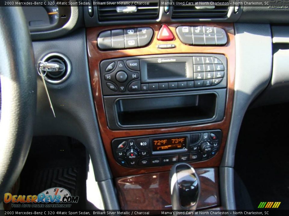 2003 Mercedes-Benz C 320 4Matic Sport Sedan Brilliant Silver Metallic / Charcoal Photo #28
