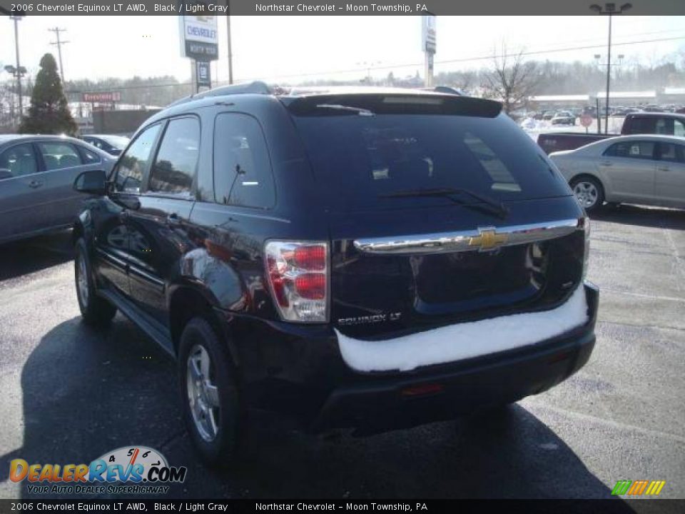2006 Chevrolet Equinox LT AWD Black / Light Gray Photo #5