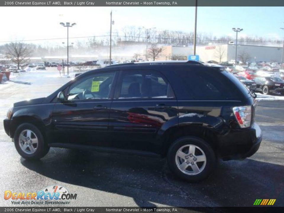 2006 Chevrolet Equinox LT AWD Black / Light Gray Photo #6