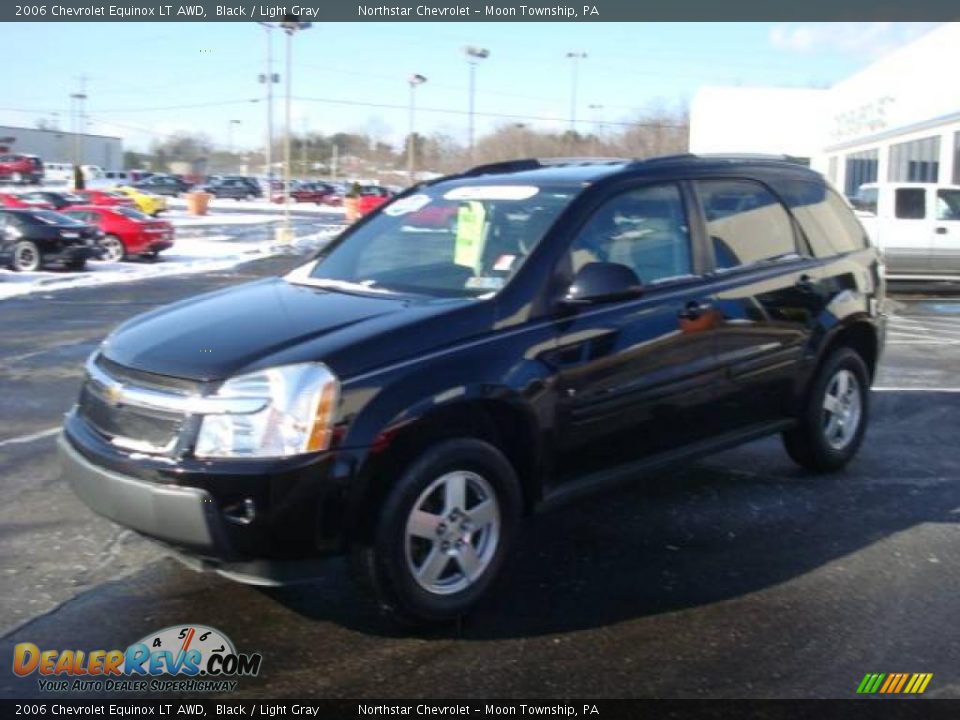 2006 Chevrolet Equinox LT AWD Black / Light Gray Photo #7