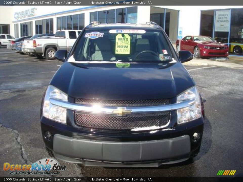 2006 Chevrolet Equinox LT AWD Black / Light Gray Photo #8