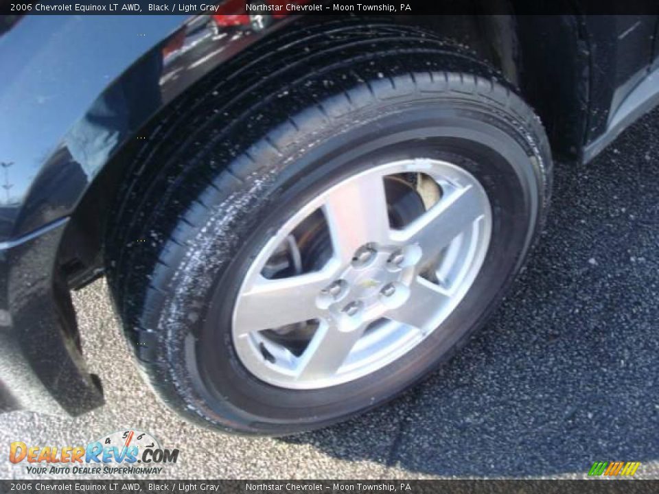 2006 Chevrolet Equinox LT AWD Black / Light Gray Photo #9