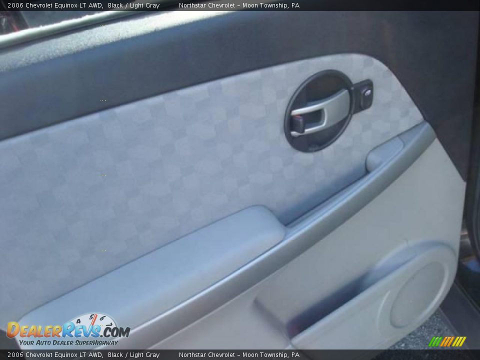 2006 Chevrolet Equinox LT AWD Black / Light Gray Photo #13