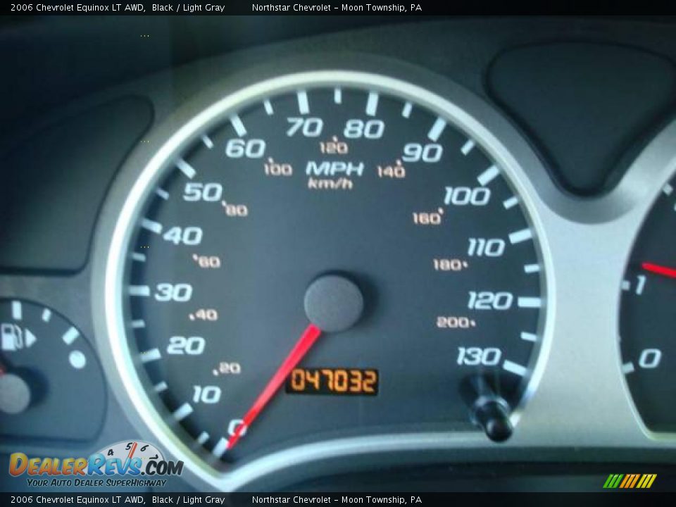 2006 Chevrolet Equinox LT AWD Black / Light Gray Photo #20
