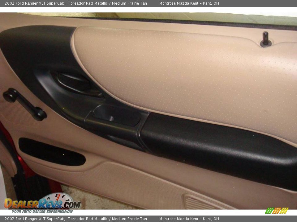 2002 Ford Ranger XLT SuperCab Toreador Red Metallic / Medium Prairie Tan Photo #18