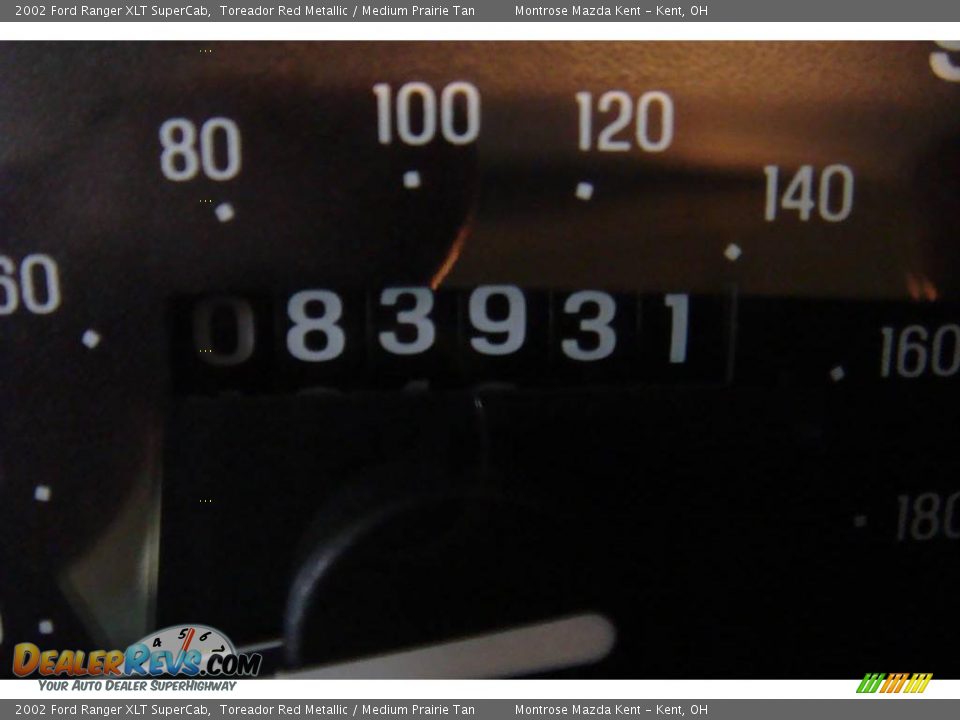 2002 Ford Ranger XLT SuperCab Toreador Red Metallic / Medium Prairie Tan Photo #19