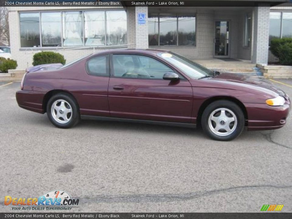 2004 Chevrolet Monte Carlo LS Berry Red Metallic / Ebony Black Photo #1