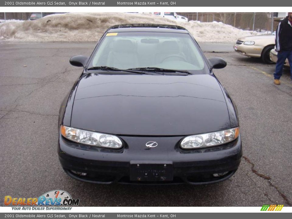 2001 Oldsmobile Alero GLS Sedan Onyx Black / Neutral Photo #7