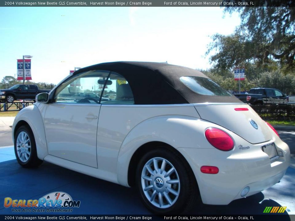 2004 Volkswagen New Beetle GLS Convertible Harvest Moon Beige / Cream Beige Photo #3