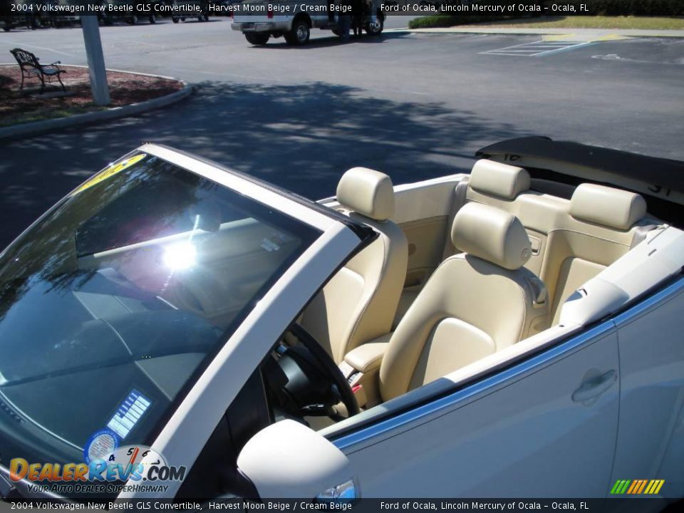 2004 Volkswagen New Beetle GLS Convertible Harvest Moon Beige / Cream Beige Photo #9