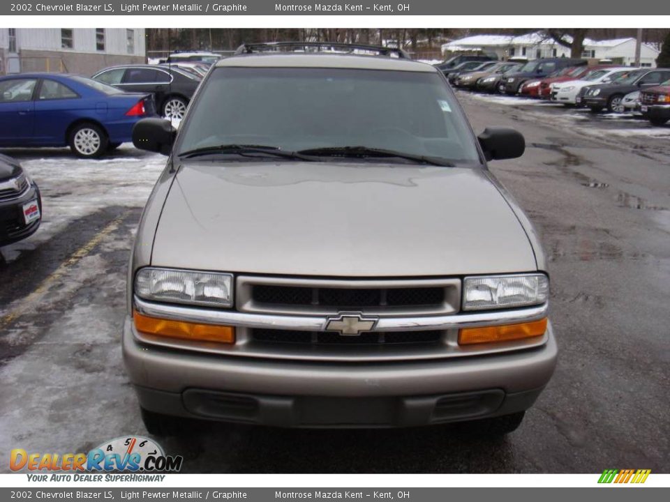 2002 Chevrolet Blazer LS Light Pewter Metallic / Graphite Photo #1