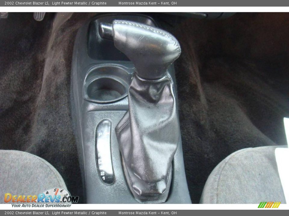 2002 Chevrolet Blazer LS Light Pewter Metallic / Graphite Photo #13