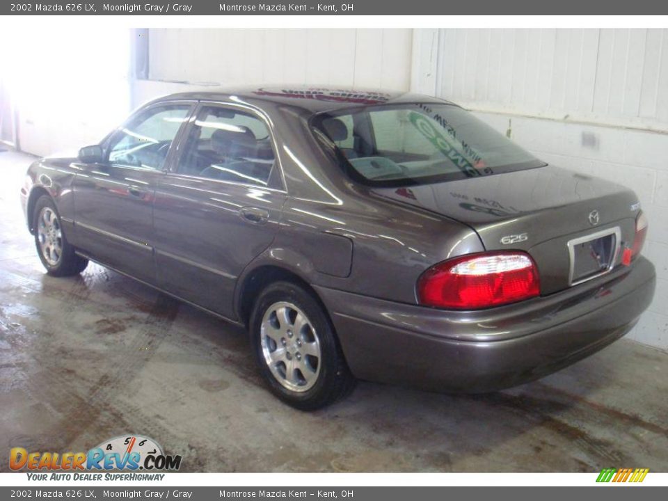 2002 Mazda 626 LX Moonlight Gray / Gray Photo #5