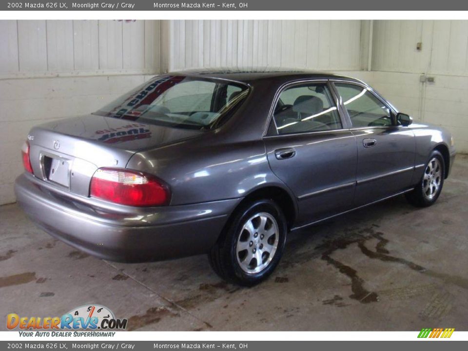 2002 Mazda 626 LX Moonlight Gray / Gray Photo #6