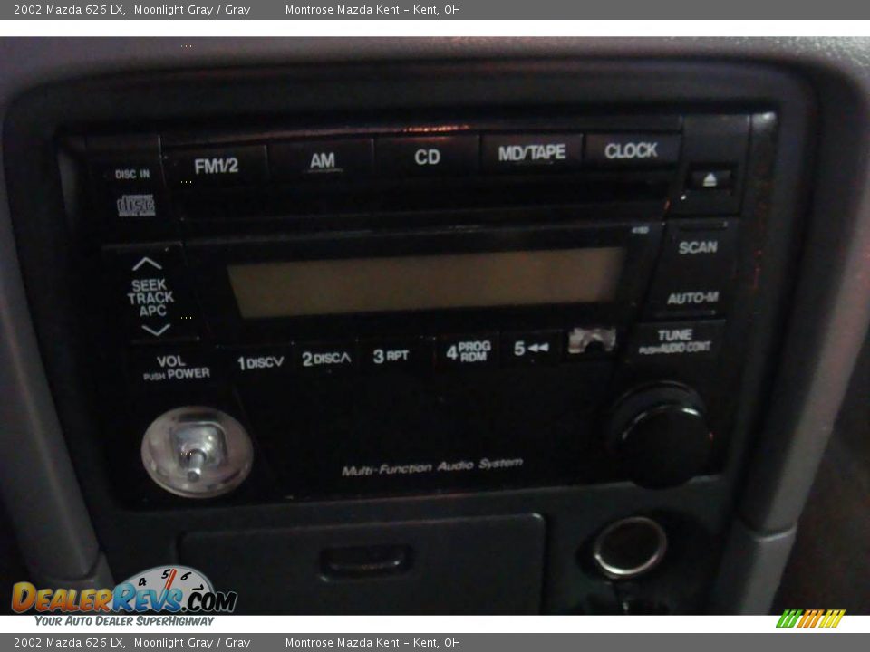 2002 Mazda 626 LX Moonlight Gray / Gray Photo #7