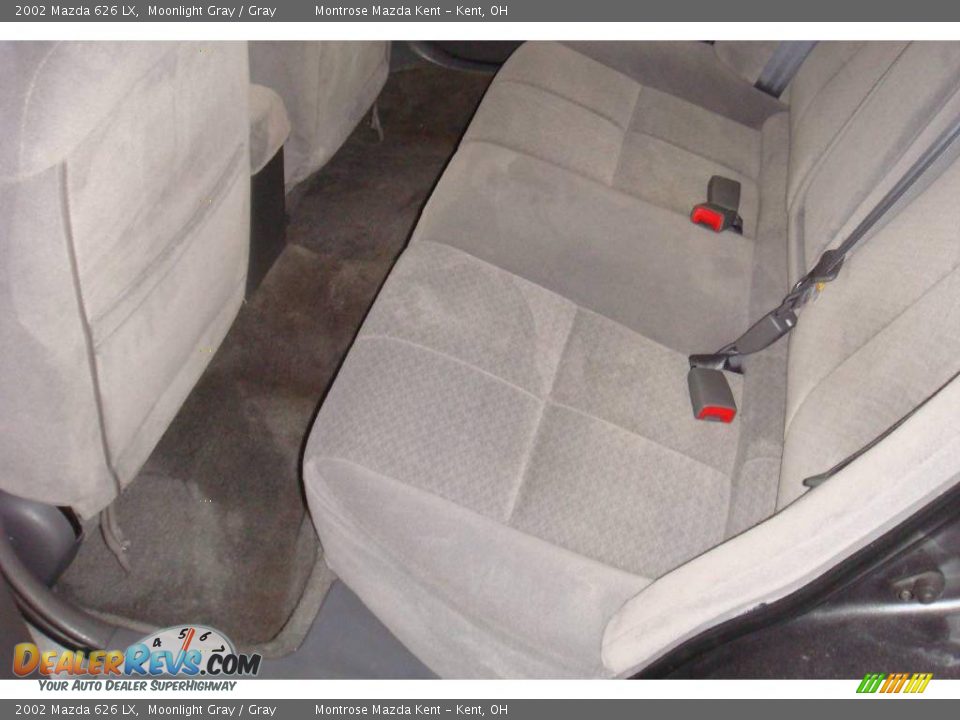 2002 Mazda 626 LX Moonlight Gray / Gray Photo #10
