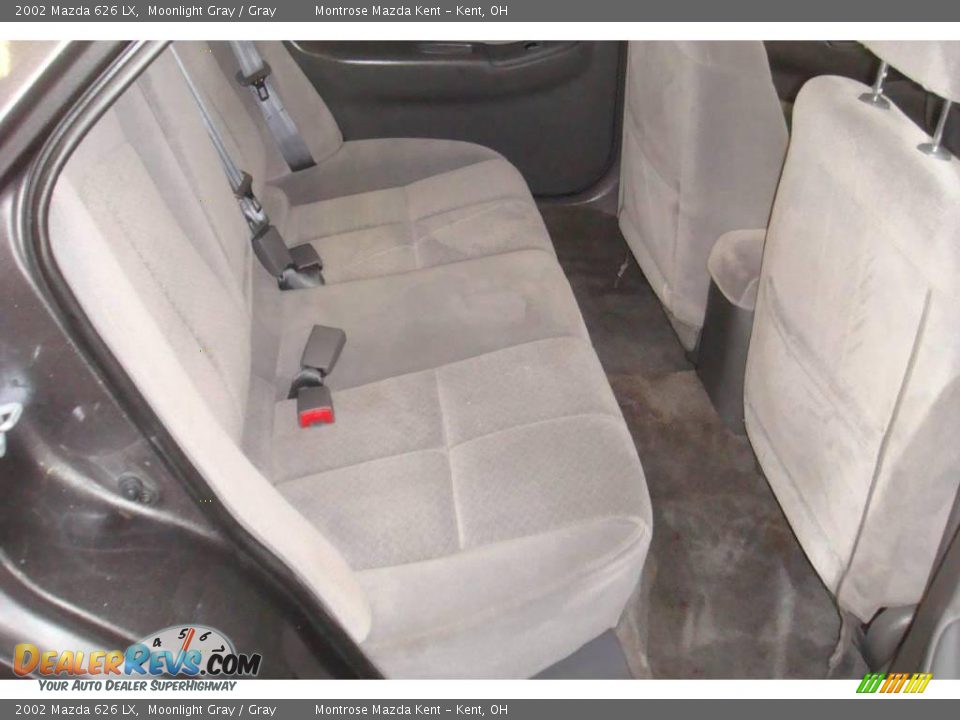 2002 Mazda 626 LX Moonlight Gray / Gray Photo #11