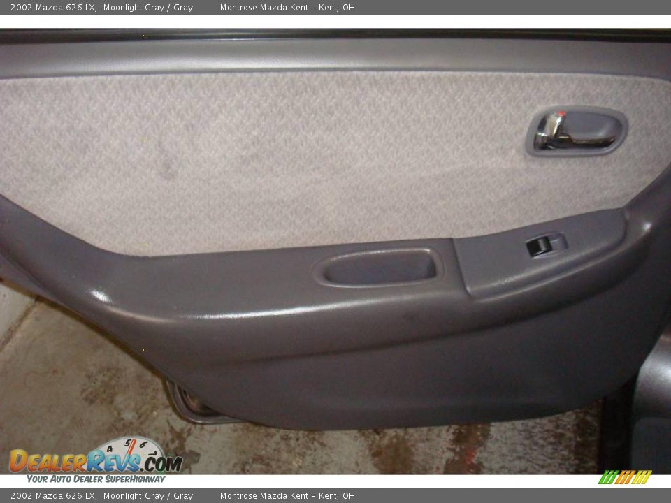 2002 Mazda 626 LX Moonlight Gray / Gray Photo #13