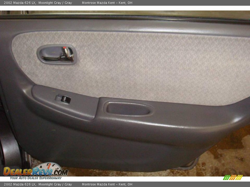 2002 Mazda 626 LX Moonlight Gray / Gray Photo #14