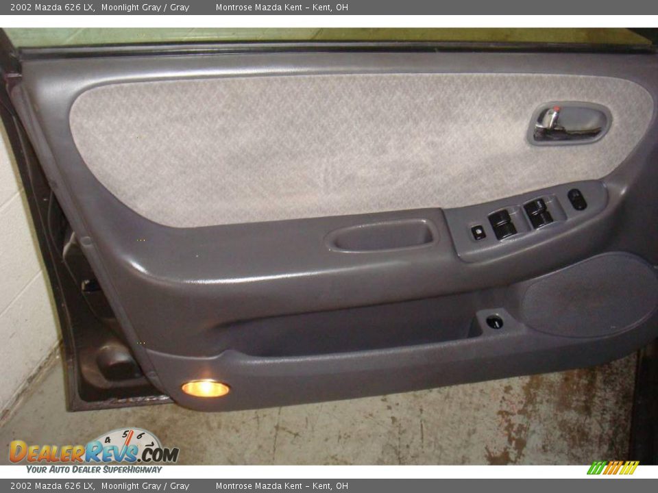 2002 Mazda 626 LX Moonlight Gray / Gray Photo #15