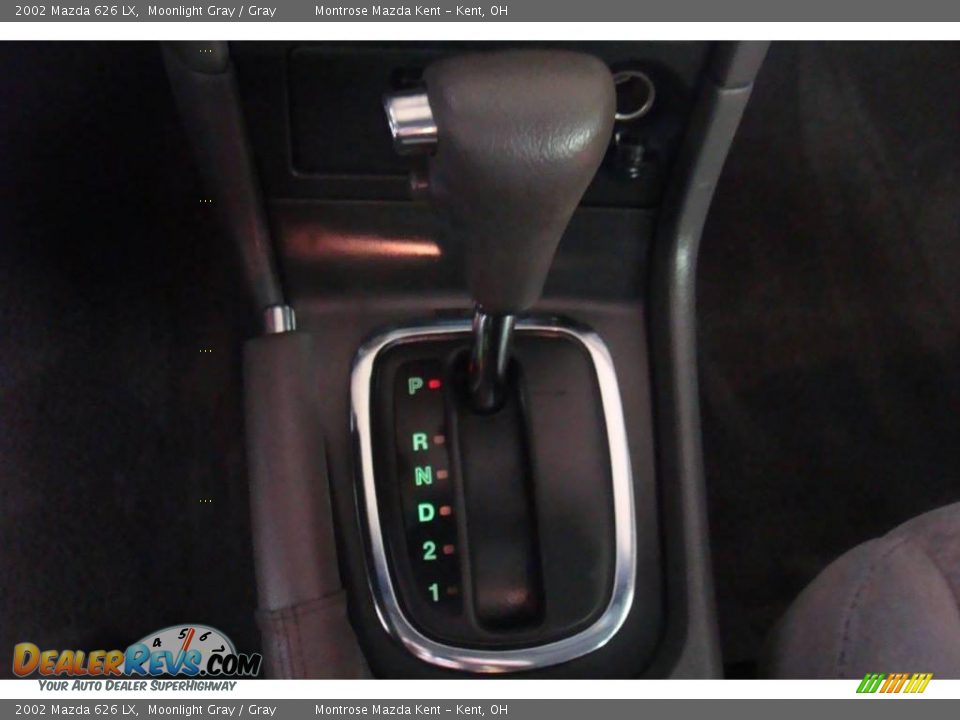 2002 Mazda 626 LX Moonlight Gray / Gray Photo #16
