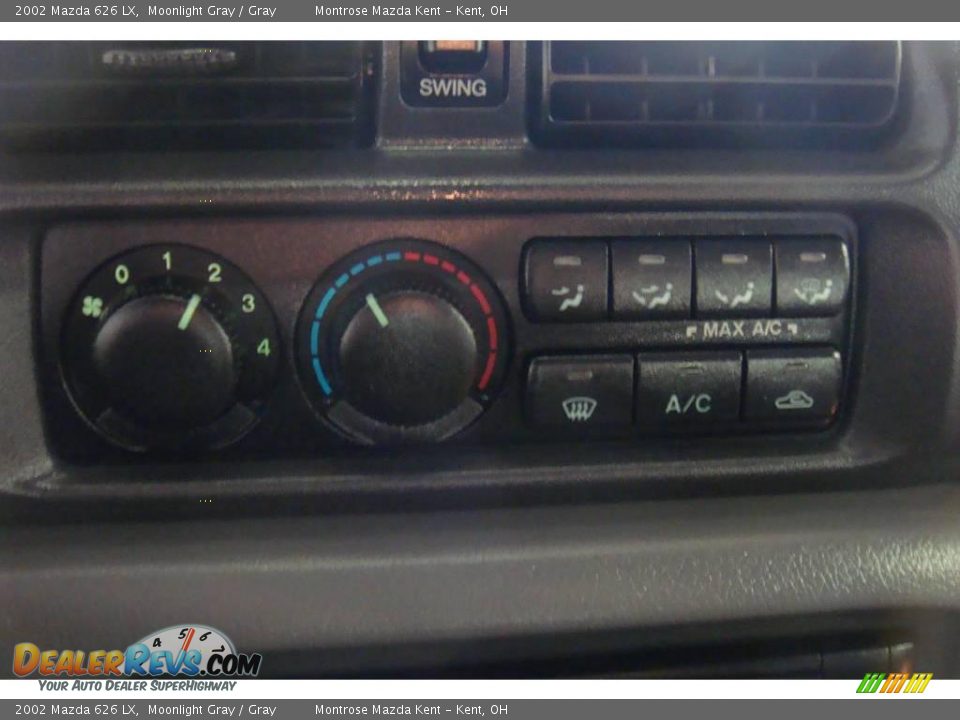2002 Mazda 626 LX Moonlight Gray / Gray Photo #18