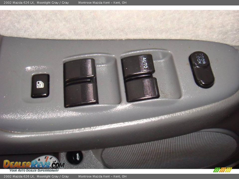 2002 Mazda 626 LX Moonlight Gray / Gray Photo #19