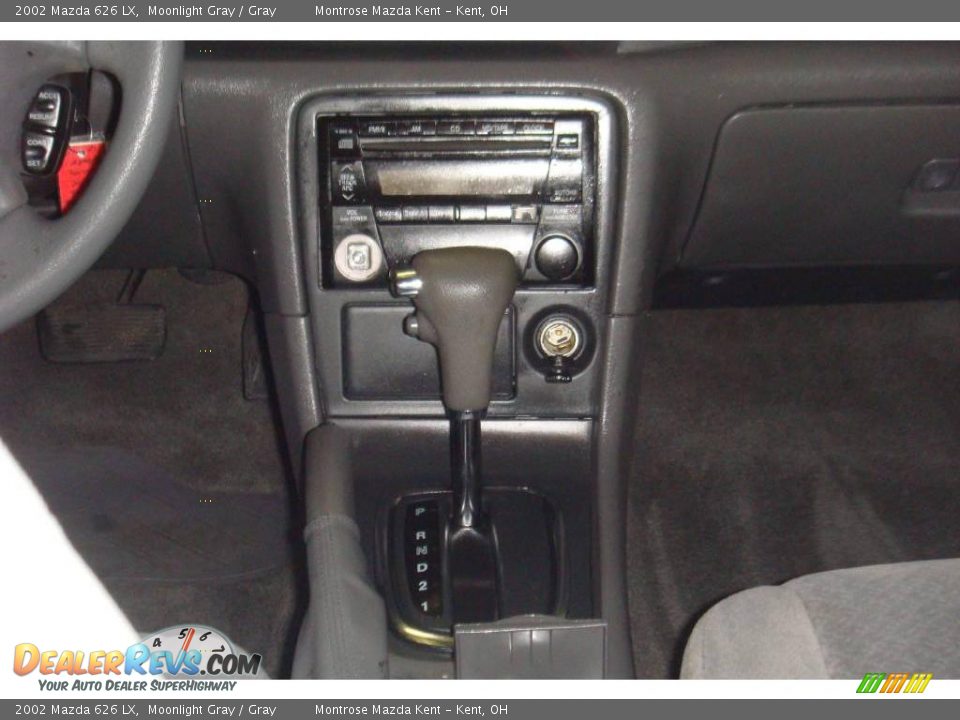 2002 Mazda 626 LX Moonlight Gray / Gray Photo #20