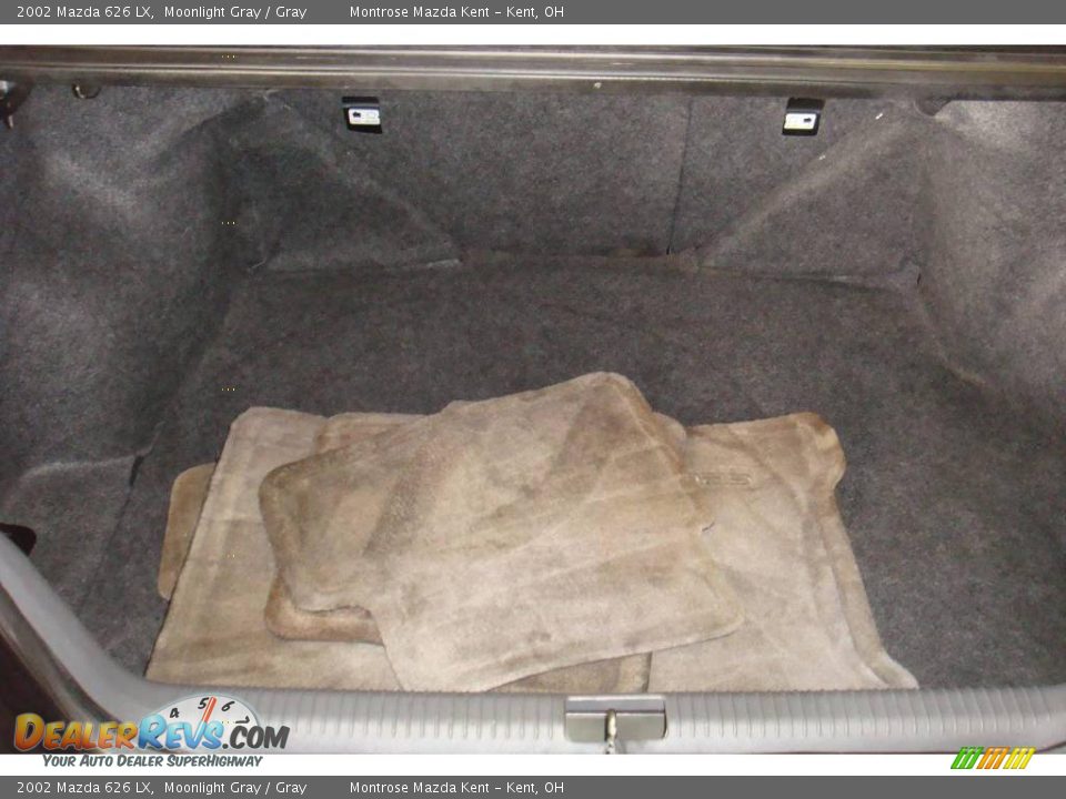 2002 Mazda 626 LX Moonlight Gray / Gray Photo #22