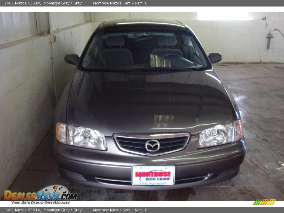 2002 Mazda 626 LX Moonlight Gray / Gray Photo #26