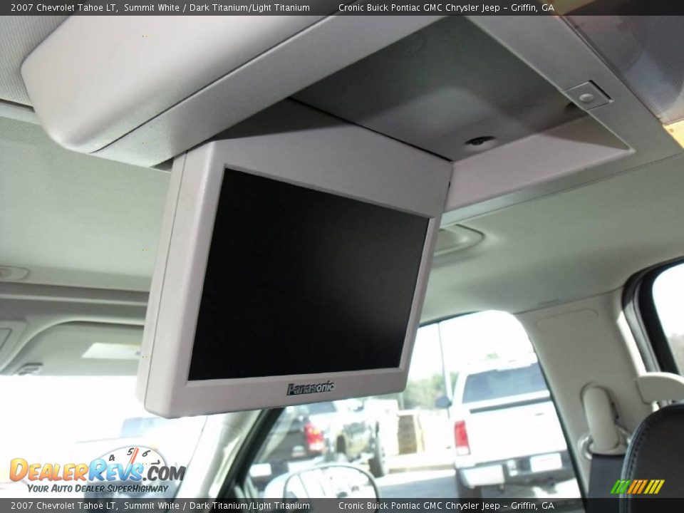 2007 Chevrolet Tahoe LT Summit White / Dark Titanium/Light Titanium Photo #17